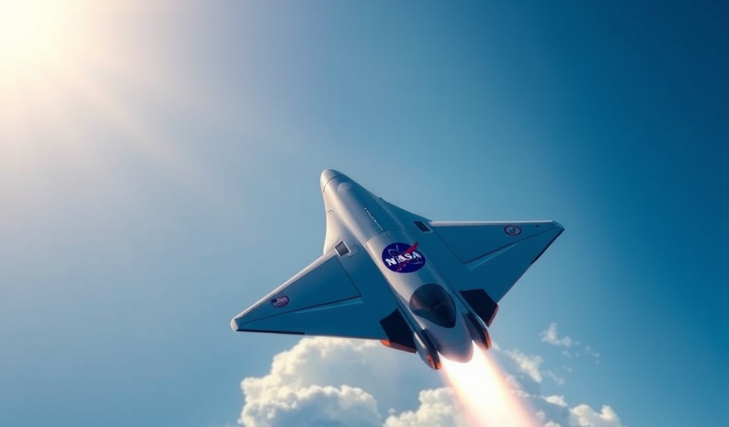 NASA की नई प्रयोगात्मक जेट ने ध्वनि की बाधा को तोड़ दिया – जानें कैसे और कब देखेंगे आप यह अद्भुत उड़ान