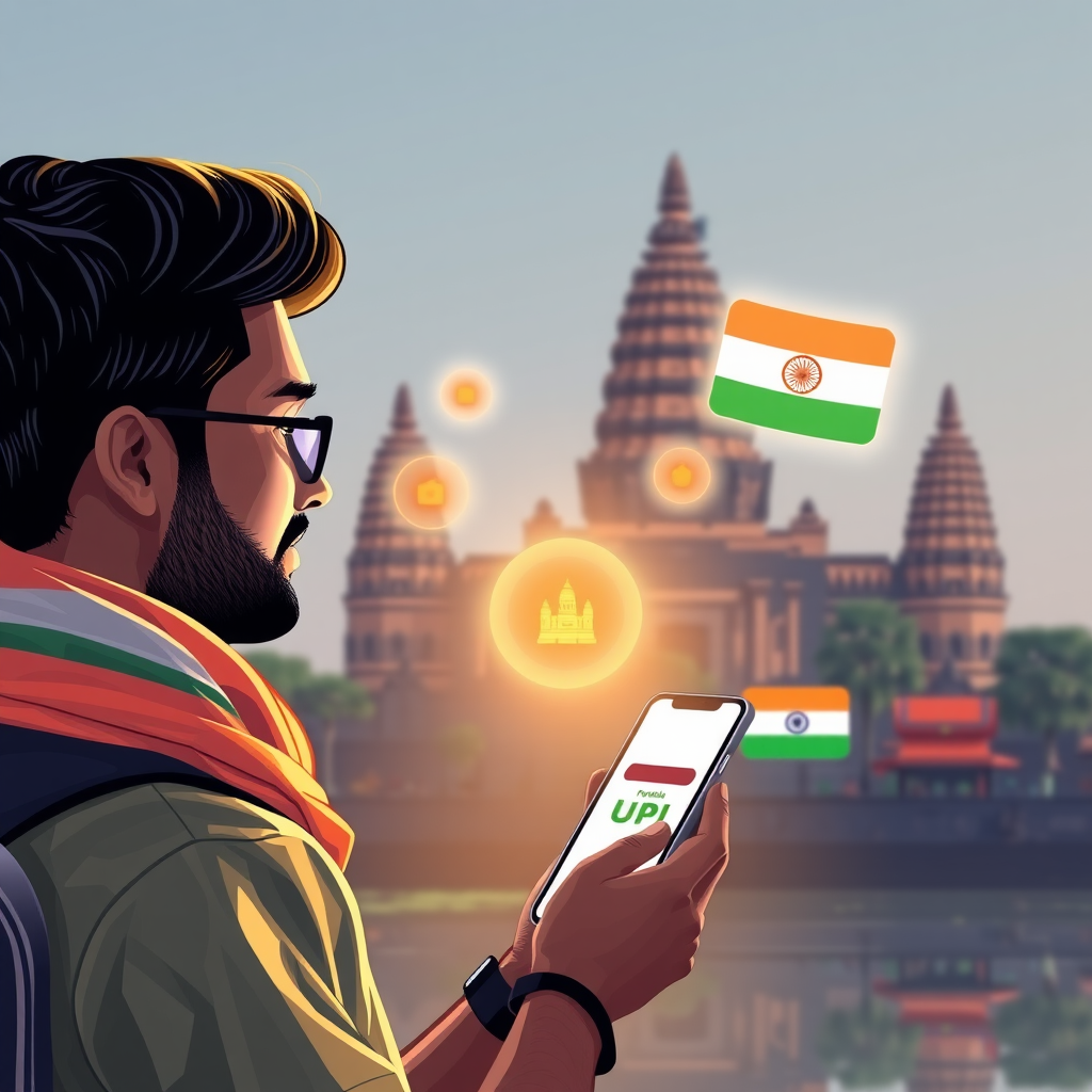 कैम्बोडिया में UPI पेमेंट्स का बड़ा चरण: अब भारतीय यात्रियों के पास 5+ देशों में आसान भुगतान!