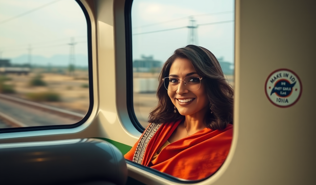 रविना टोंडन ने किया वंदे भारत में शानदार सफर, देखें क्यों जनता झूम रही है