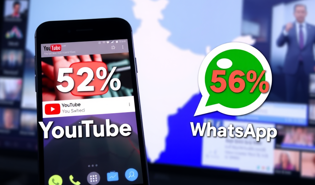 भारत में 58% लोग समाचार YouTube से, 56% WhatsApp से! जानें क्यों और कैसे बदल रहा है मीडिया लैंडस्केप