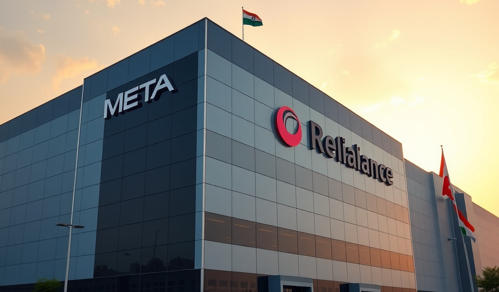 Meta ने रिलायंस के साथ 168 MW AI डेटा सेंटर लीज़ किया – जामनगर में भारत की सबसे बड़ी एआई इन्फ्रास्ट्रक्चर