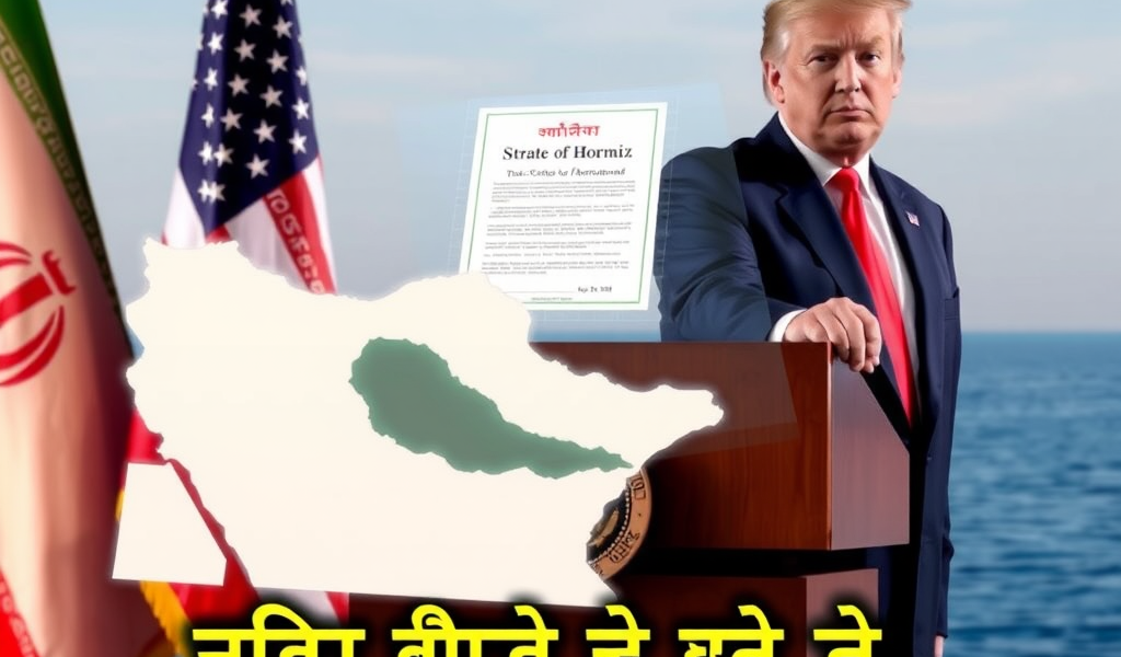 अमेरिका‑ईरान शांति समझौता पूर्ण, ट्रम्प ने खुद कहा अब नहीं रहेगी ख़तरनाक नौसैनिक नाकाबंदी