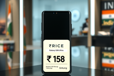 Samsung Galaxy S26 Ultra भारत में अब सबसे कम कीमत पर! अभी खरीदें और 10% और बचत करें