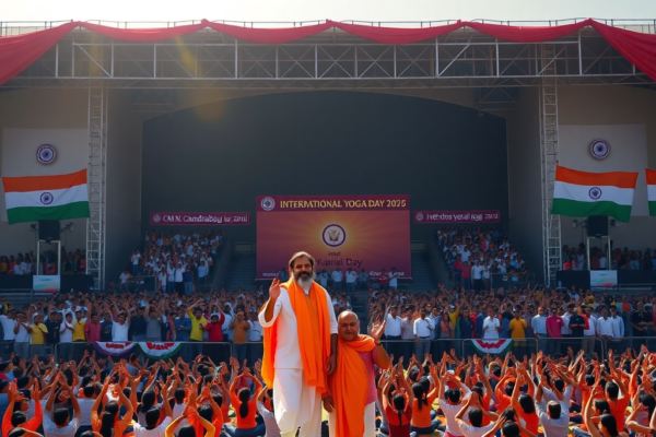 अंतरराष्ट्रीय योग दिवस पर स्वामी रामदेव और सीएम नायडू का आगाज़: क्या होगा नया इतिहास