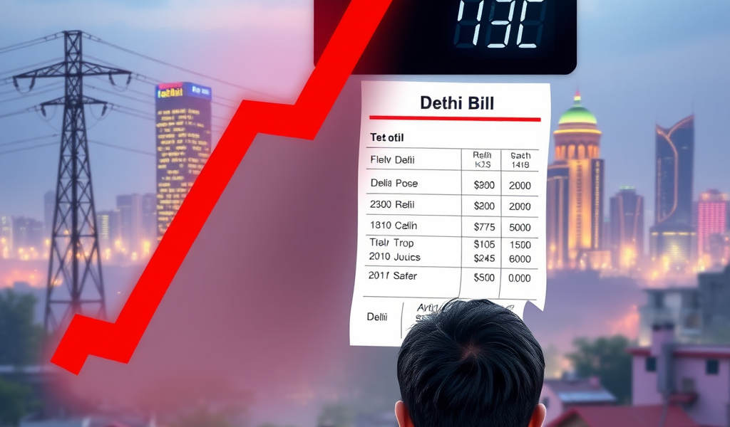 डिल्ली बिजली बिल बढ़ने को! 3.3% तक सर्ज बढ़ेगी, तुरंत जानिए बचत के 5 आसान उपाय