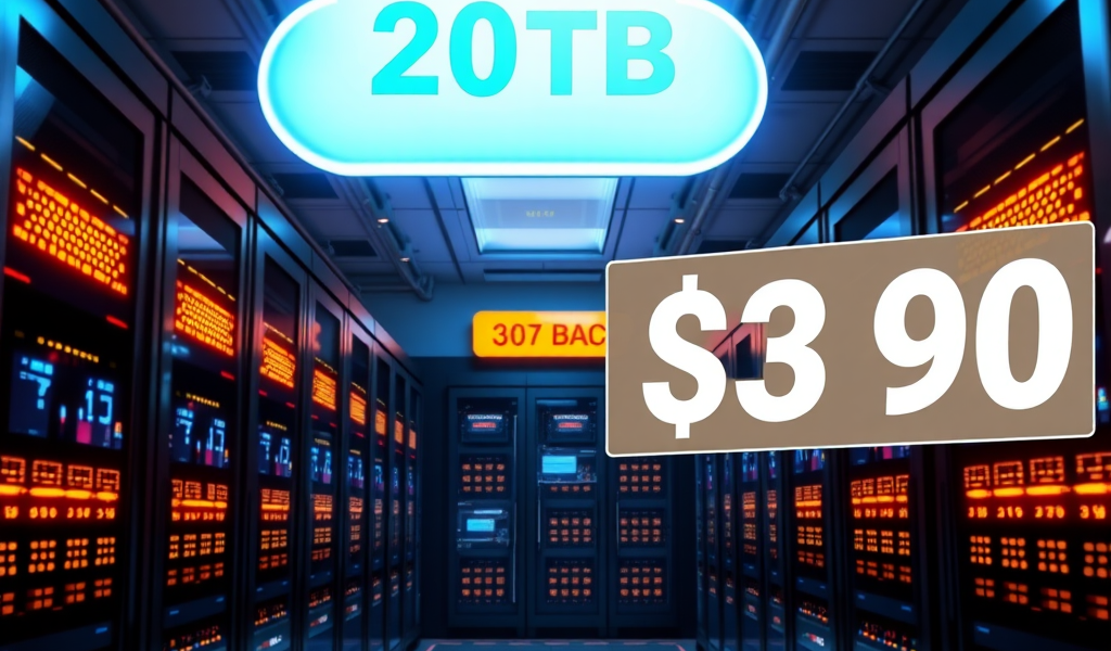 केवल $390 में 20TB क्लाउड स्टोरेज लाइफटाइम! तुरंत बेमिसाल सुरक्षा और स्पेस पाएं