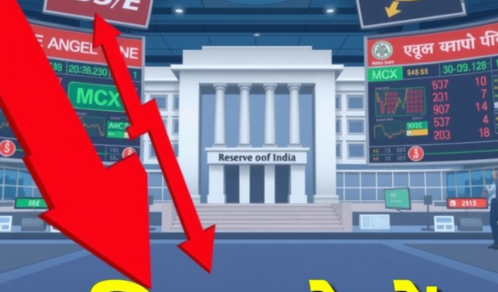RBI की प्रोपाराइटरी ट्रेडिंग लोन टिप्पणी से BSE, Angel One, MCX का शेयर गिरावट: 5% तक क्यों हुआ झटका