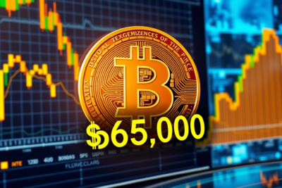 अचानक Bitcoin $65,000 पहुँचा! इस कीमत का असर आपके निवेश पर क्या होगा?