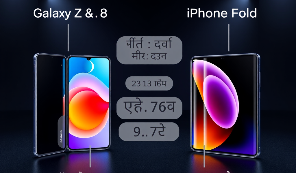 Samsung Galaxy Z Fold 8 बनाम Apple iPhone Fold: कौन सी फोल्डेबल फ़ोन है 2024 में सबसे बड़ा धमाका?