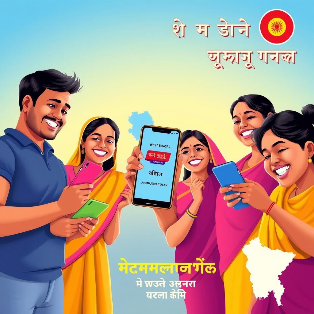 वेस्ट बंगाल की नई ‘अन्नपूर्णा योजना’ – हर परिवार को सीधे बैंक खातों में ₹3,000!