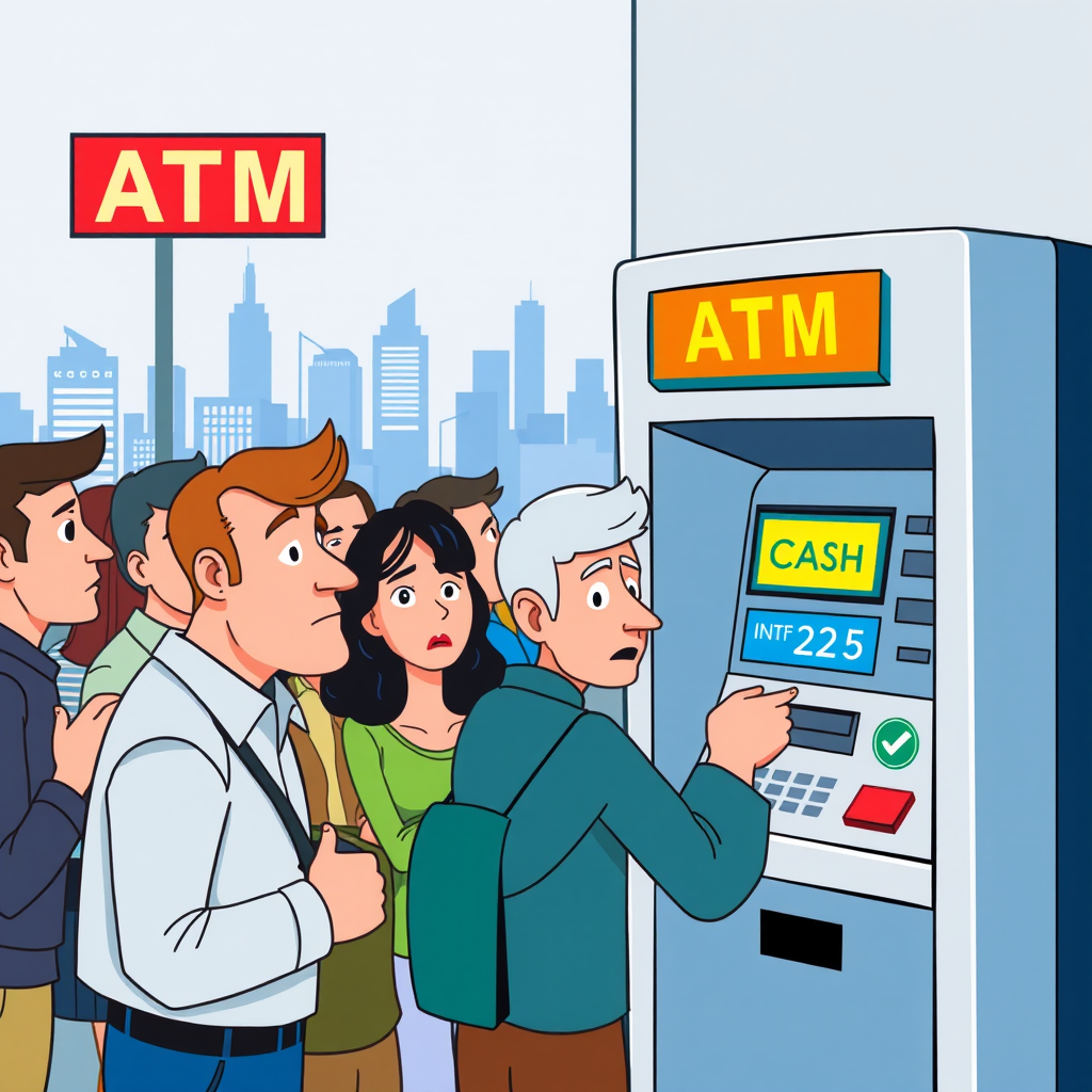 ATM पर नकदी संकट! कैश निकालना मुश्किल, देशभर में सेवाओं पर हो सकता है बड़ा असर