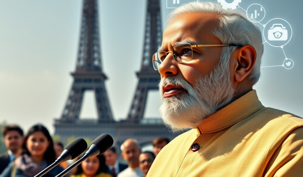पेरिस में पीएम मोदी ने कहा AI का मतलब सबको शामिल करना, लोकतंत्रीकरण के 5 अहम कदम क्या हैं?