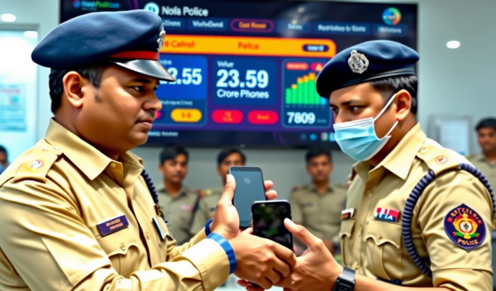 नोएडा पुलिस ने 23.55 करोड़ मूल्य के 7809 मोबाइल लौटाए – सीईआईआर पोर्टल और इलेक्ट्रॉनिक सर्विलांस की चमत्कारी कहानी