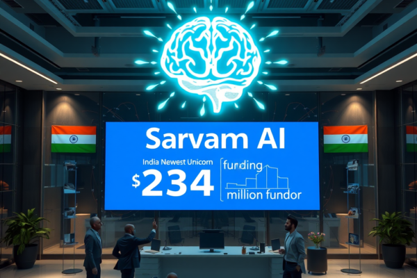 सर्वाम AI ने 234 मिलियन डॉलर की फंडिंग से बना भारत का नया AI यूनिकॉर्न – जानें कैसे बदल रहा है तकनीक परिदृश्य