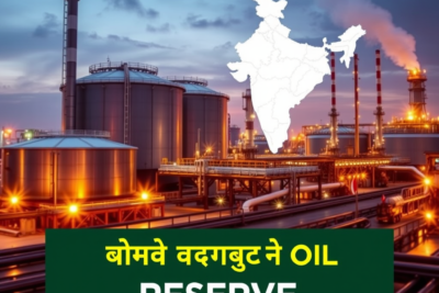 भारत ने आपूर्ति संकट के बाद किया बड़ा कदम: स्ट्रैटेजिक तेल भंडार में 30% विस्तार की योजना